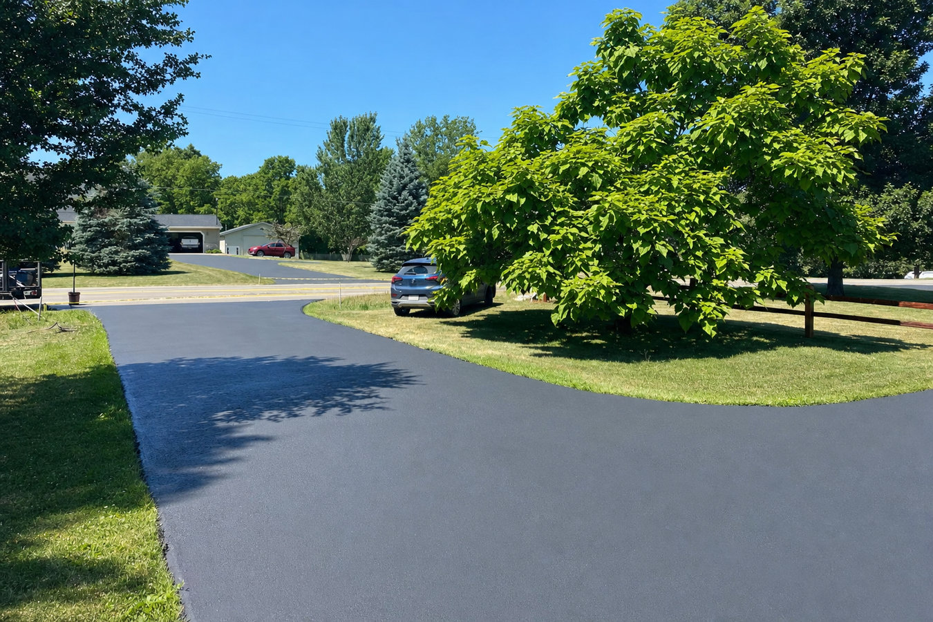 Driveway paving